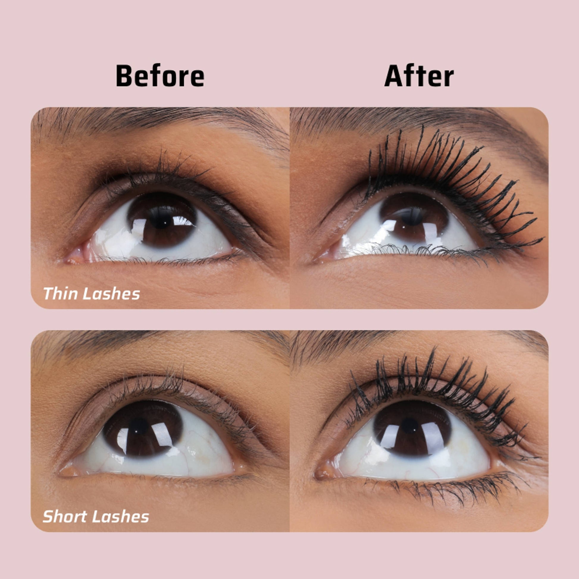La Mior What The Lash! Mascara & Flexilift Brow Gel Duo - Ultra Black