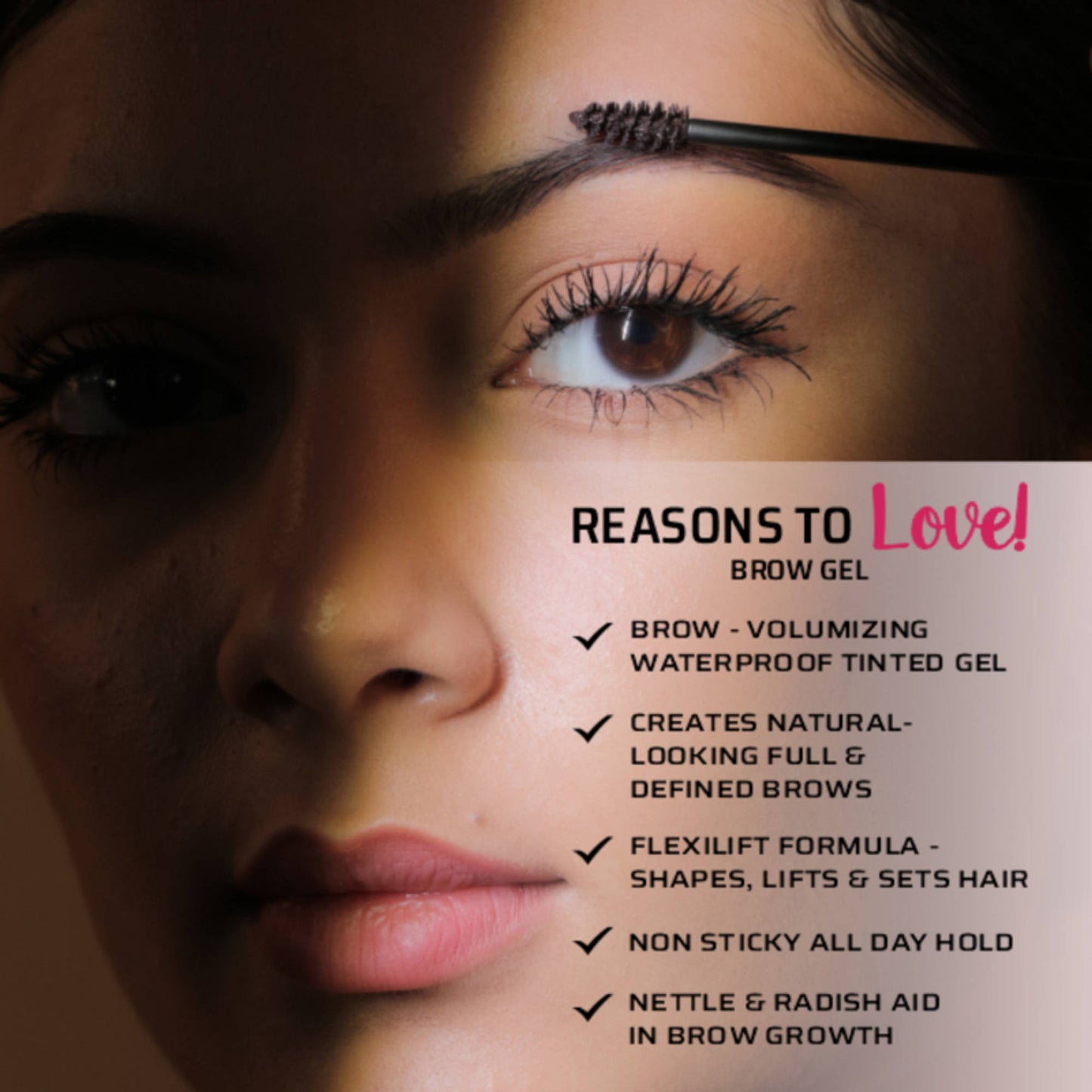 La Mior What The Lash! Mascara & Flexilift Brow Gel Duo - Ultra Black