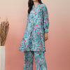 Dhiyona VA Women'sFloral Printed Kurta With Trouser