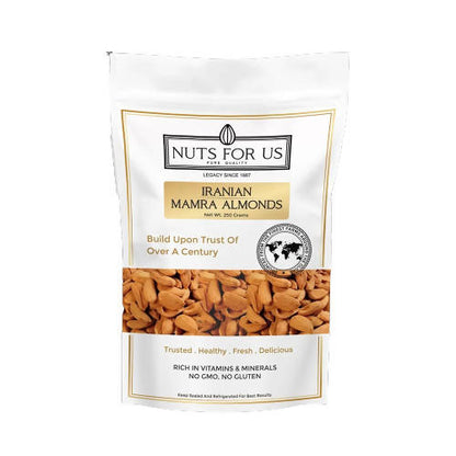 Nuts For Us Iranian Mamra Almonds - Indyancart