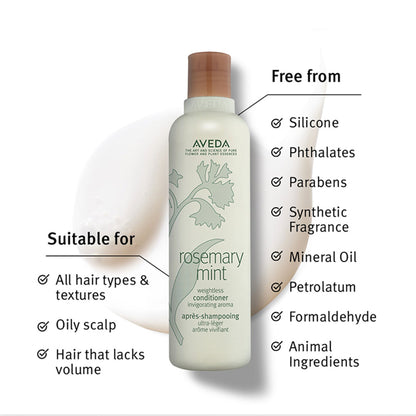 Aveda Rosemary Mint Weightless Conditioner for Hair Growth