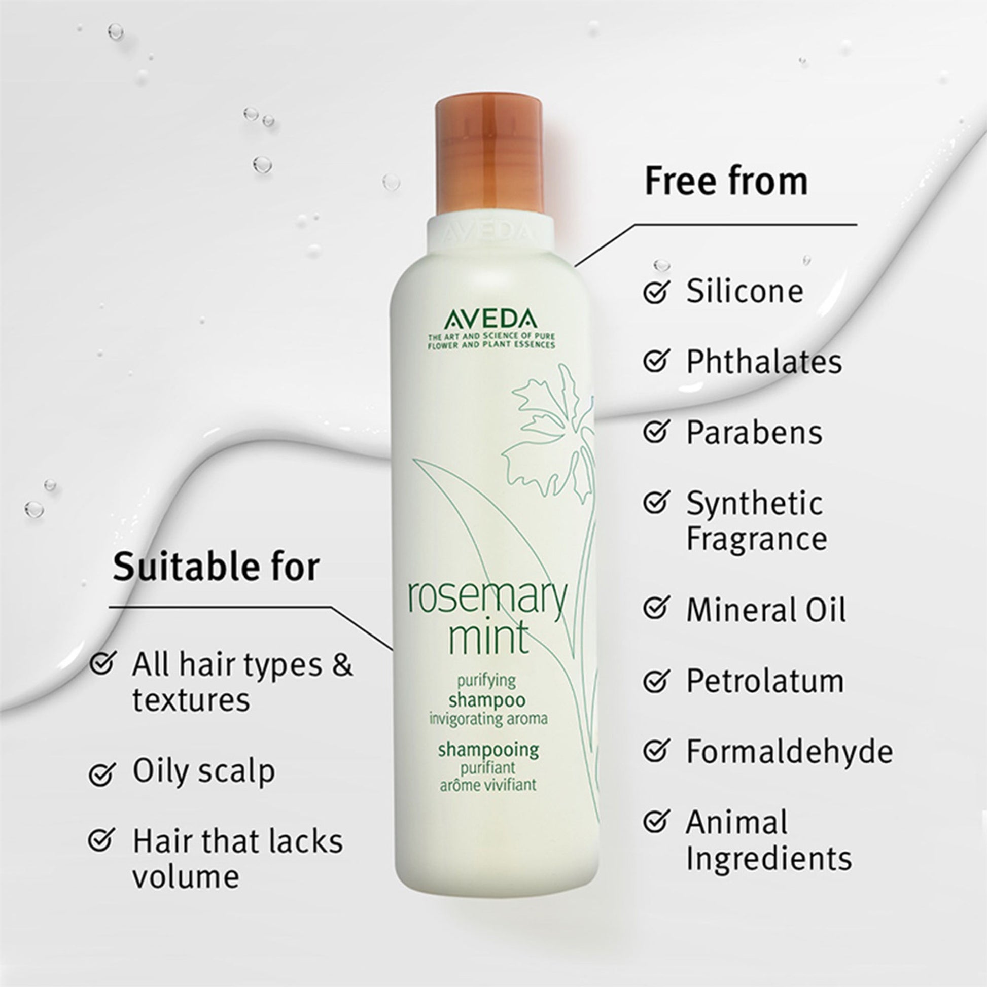 Aveda Rosemary Mint Clarifying Shampoo for Hair Growth