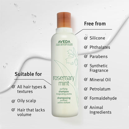 Aveda Rosemary Mint Clarifying Shampoo for Hair Growth