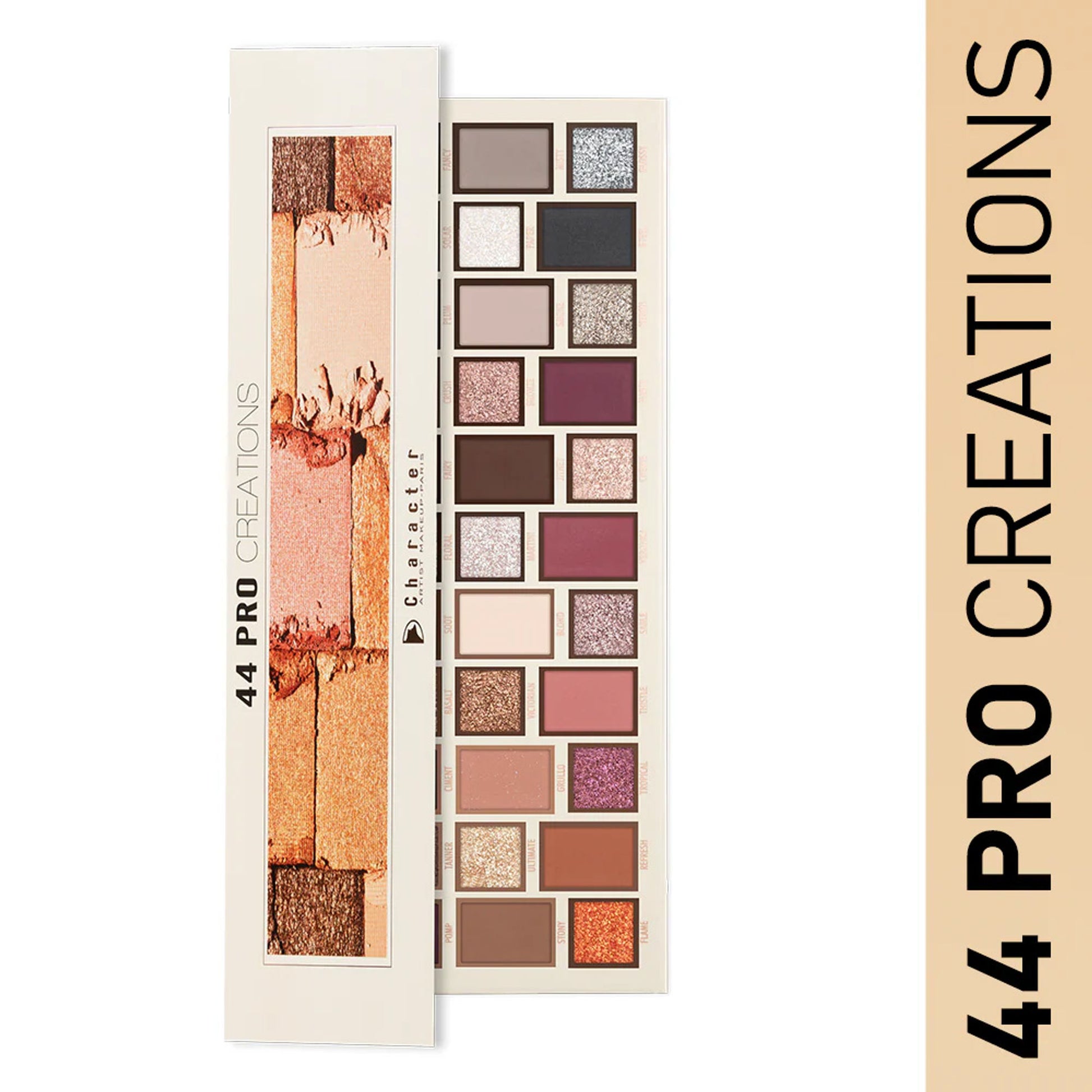 Character 44 Pro Creations Eyeshadow Palette - FFE001