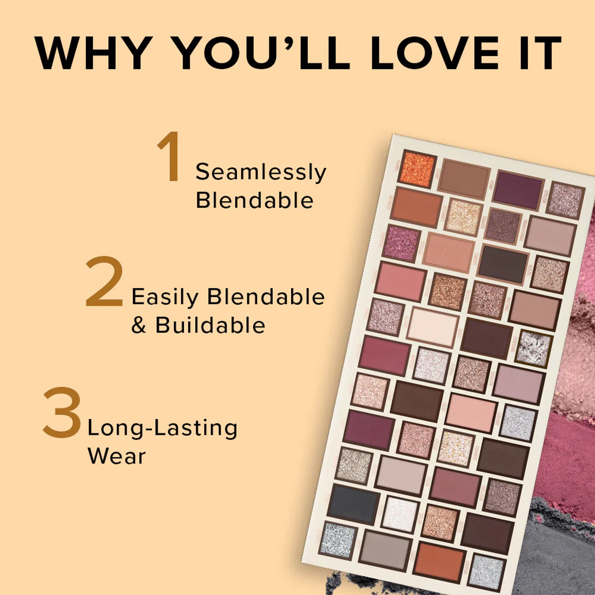 Character 44 Pro Creations Eyeshadow Palette - FFE001