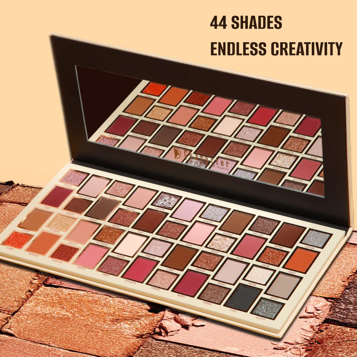 Character 44 Pro Creations Eyeshadow Palette - FFE001