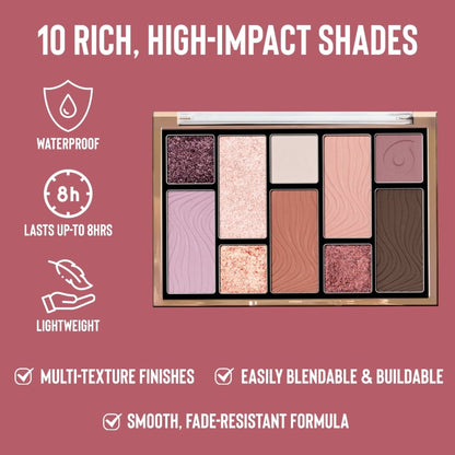 Character 10 Color Eyeshadow Palette - CEP001