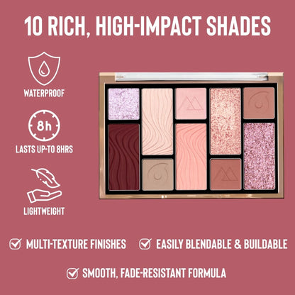 Character 10 Color Eyeshadow Palette - CEP003