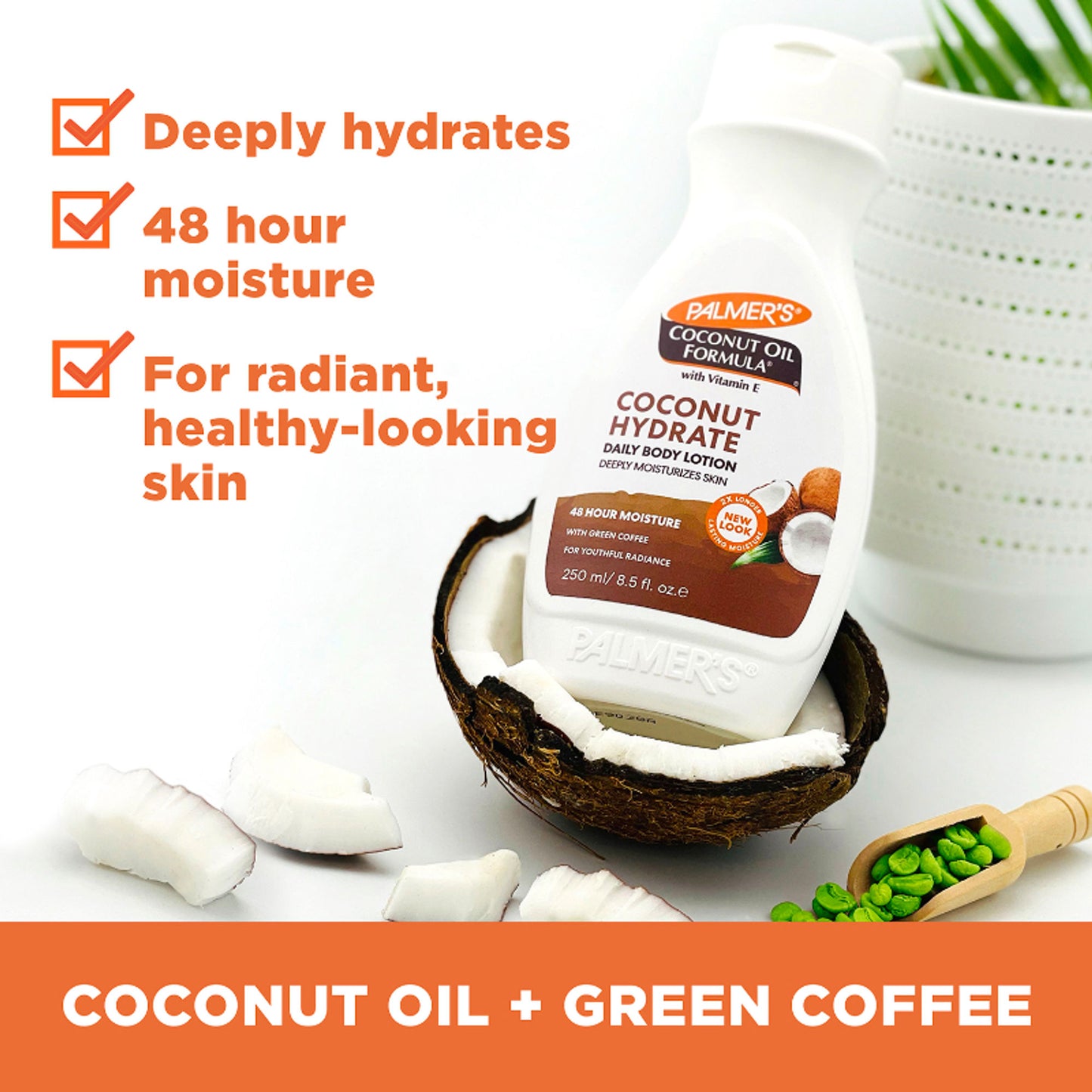 Palmer's Coconut Oil Body Lotion For Deep Moisturization, Healthy & Radiant Looking Skin