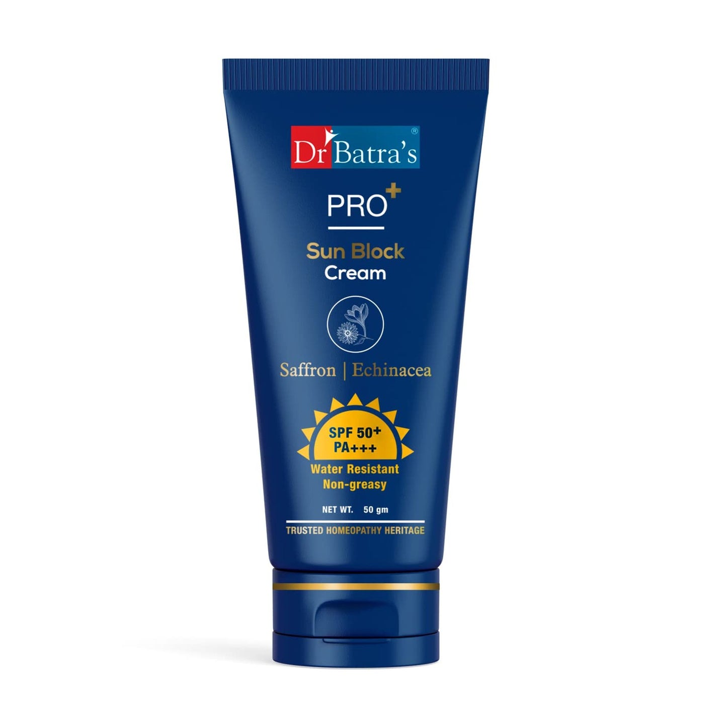 Dr Batra's PRO+ Sun Block Sunscreen SPF 50+ PA+++ With Natural Extract for Oily and Dry Skin