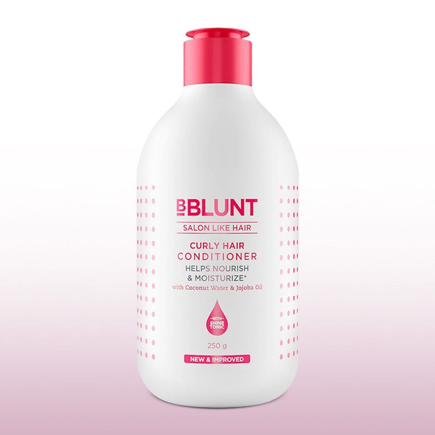 BBlunt Curly Hair Conditioner With Coconut Water & Jojoba Oil For Salon Like Curls At Home