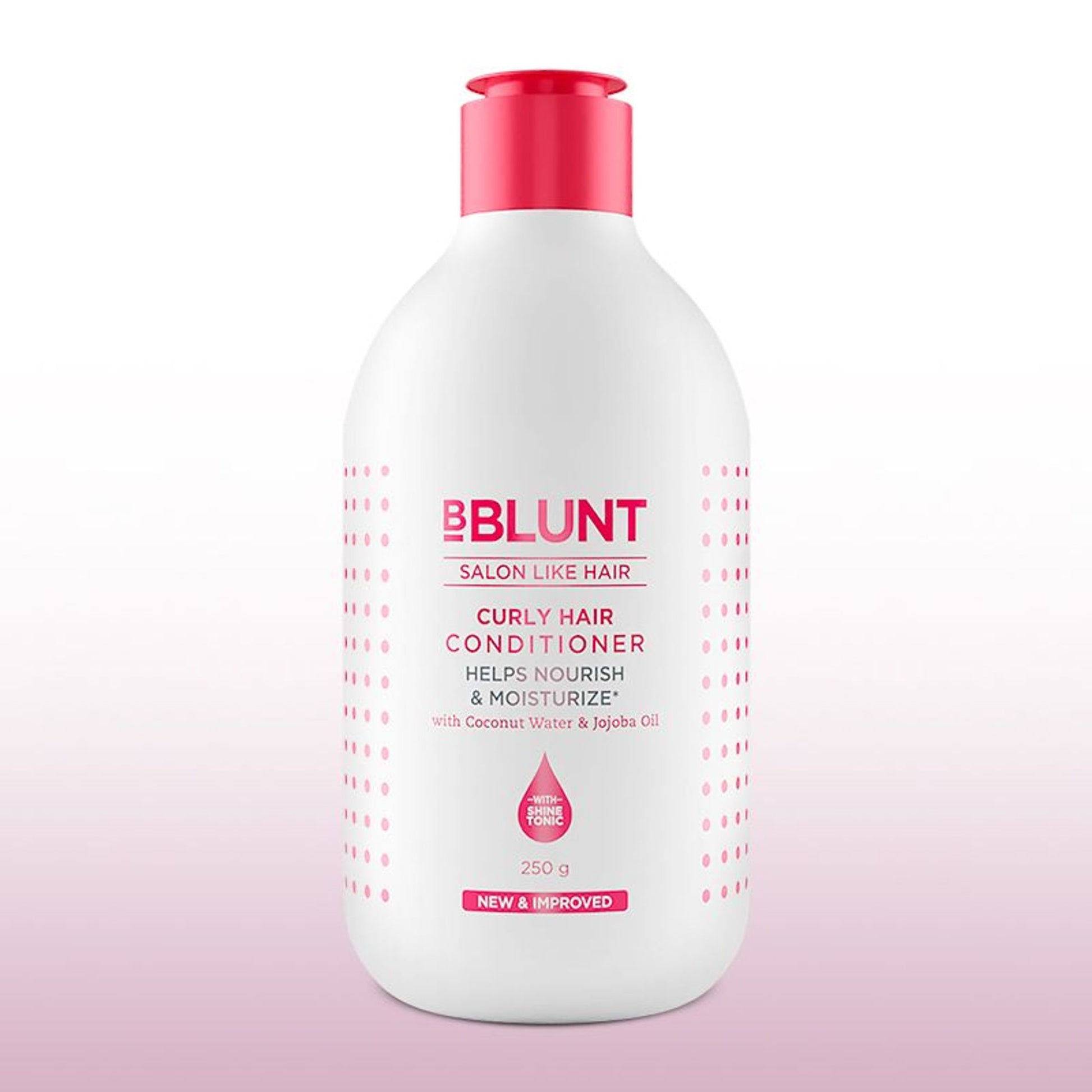 BBlunt Curly Hair Conditioner With Coconut Water & Jojoba Oil For Salon Like Curls At Home