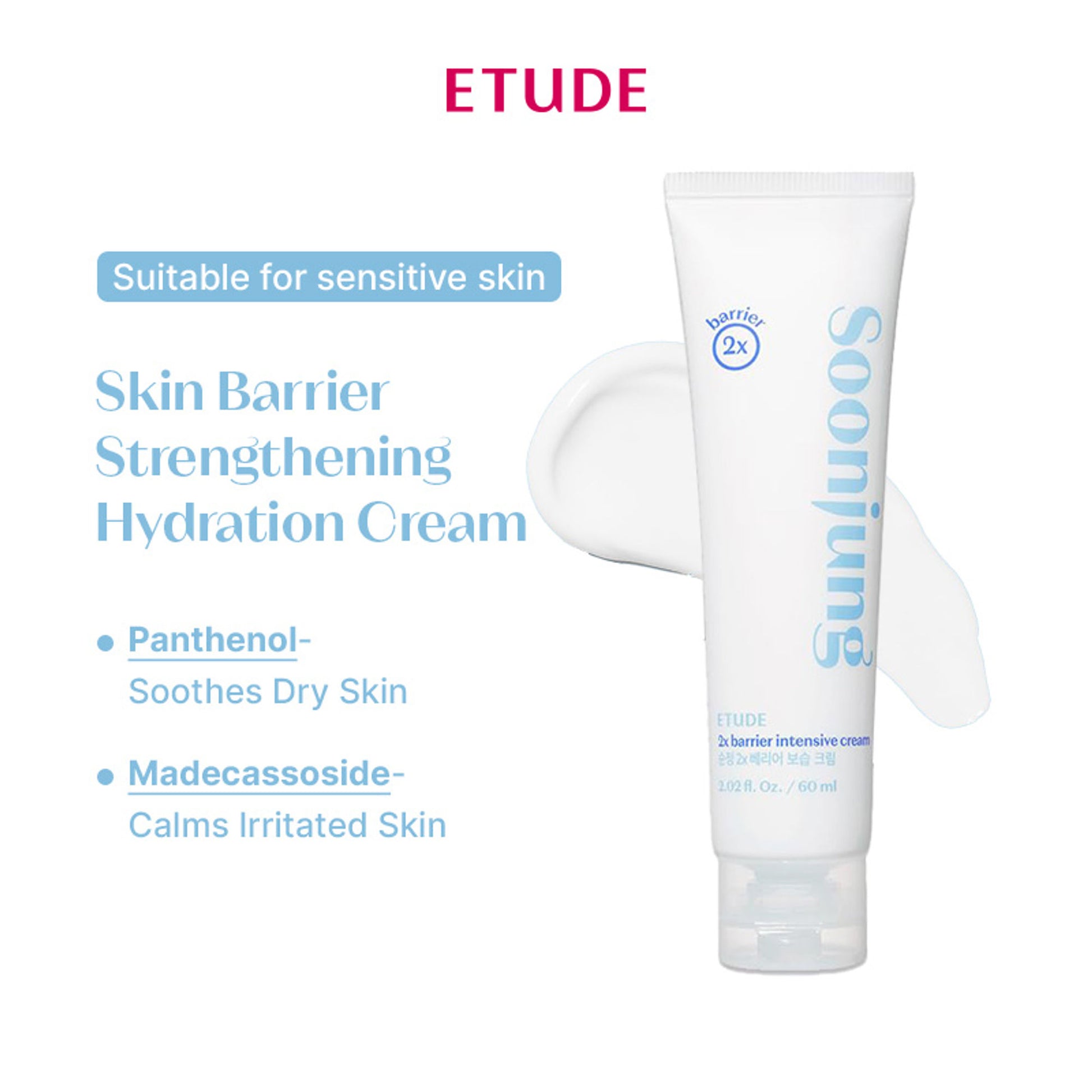 ETUDE Soonjung 2X Barrier Intensive Cream