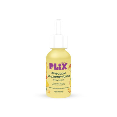 Plix 2% Alpha Arbutin Pineapple Serum for Pigmentation & Dark Spot Reduction