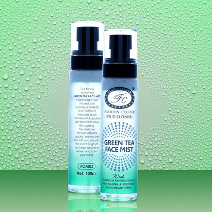 FASHION COLOUR Studio Finish Green Tea Face Mist