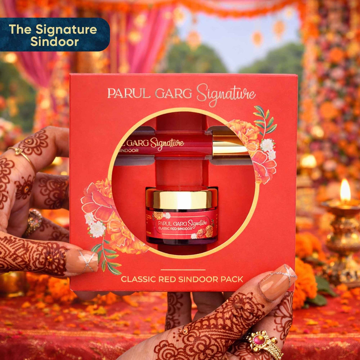 Parul Garg Beauty Bridal Vanity Makeup Kit, 10 Mini Lipsticks, Kajal, Sindoor & 950+ Bindi Book