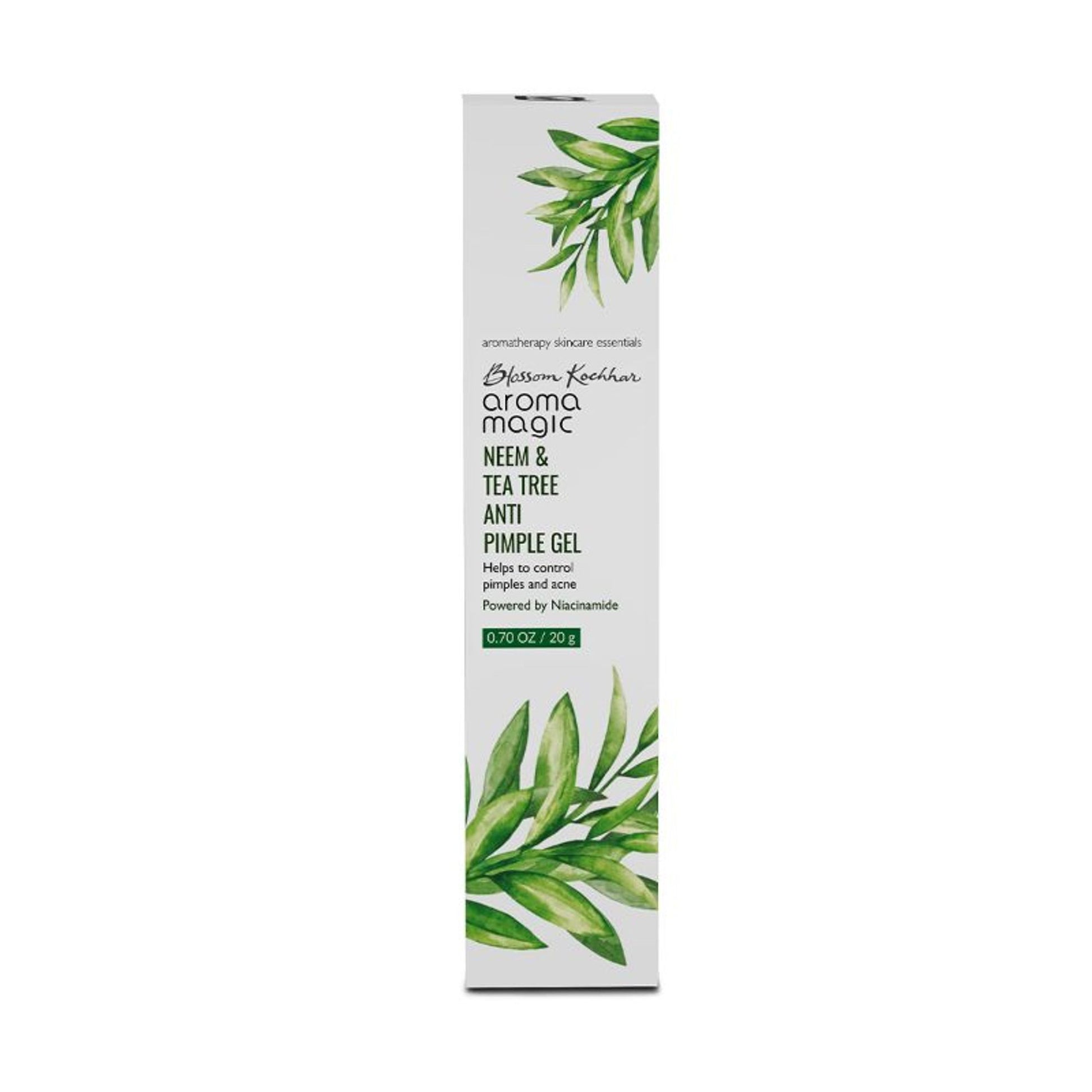 Aroma Magic Neem & Tea Tree Anti Pimple Gel Powered By Niacinamide