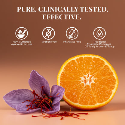 Just Herbs Radiant Glow Face Serum - Mandarin and Saffron