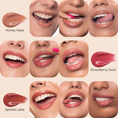 TYPE Beauty Light Up Lip Oil Stick - 606 Black Cherry