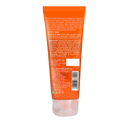 Jovees Herbal Papaya Face Wash To Remove Pigmentation & Dark Spots