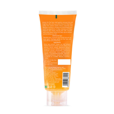 Jovees Herbal Detan Facewash For Glowing, Brightening And Even Toned Skin