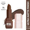 Mila Beauté Real Matte Lipstick Long Lasting & Enriched - 05 Almond Syrup