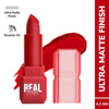 Mila Beauté Real Matte Lipstick Long Lasting & Enriched - 17 Carnation Red