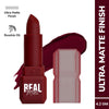 Mila Beauté Real Matte Lipstick Long Lasting & Enriched - 20 Burgundy Red