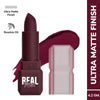 Mila Beauté Real Matte Lipstick Long Lasting & Enriched - 23 Merlot Wine