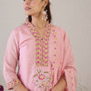 Dhiyona IE Women Floral Embroidered Kurta with Trousers & Dupatta