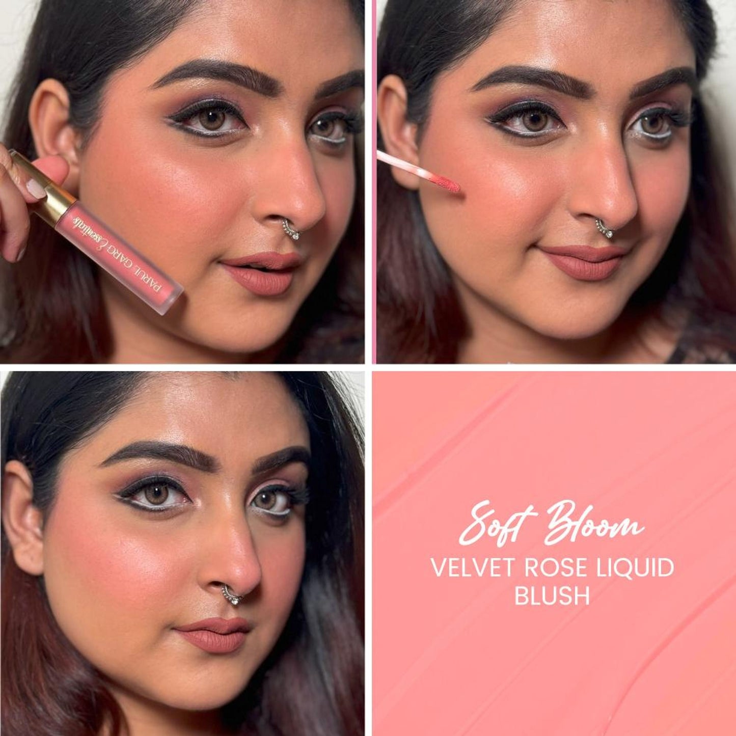Parul Garg Beauty Velvet Rose Liquid Blush - Soft Bloom