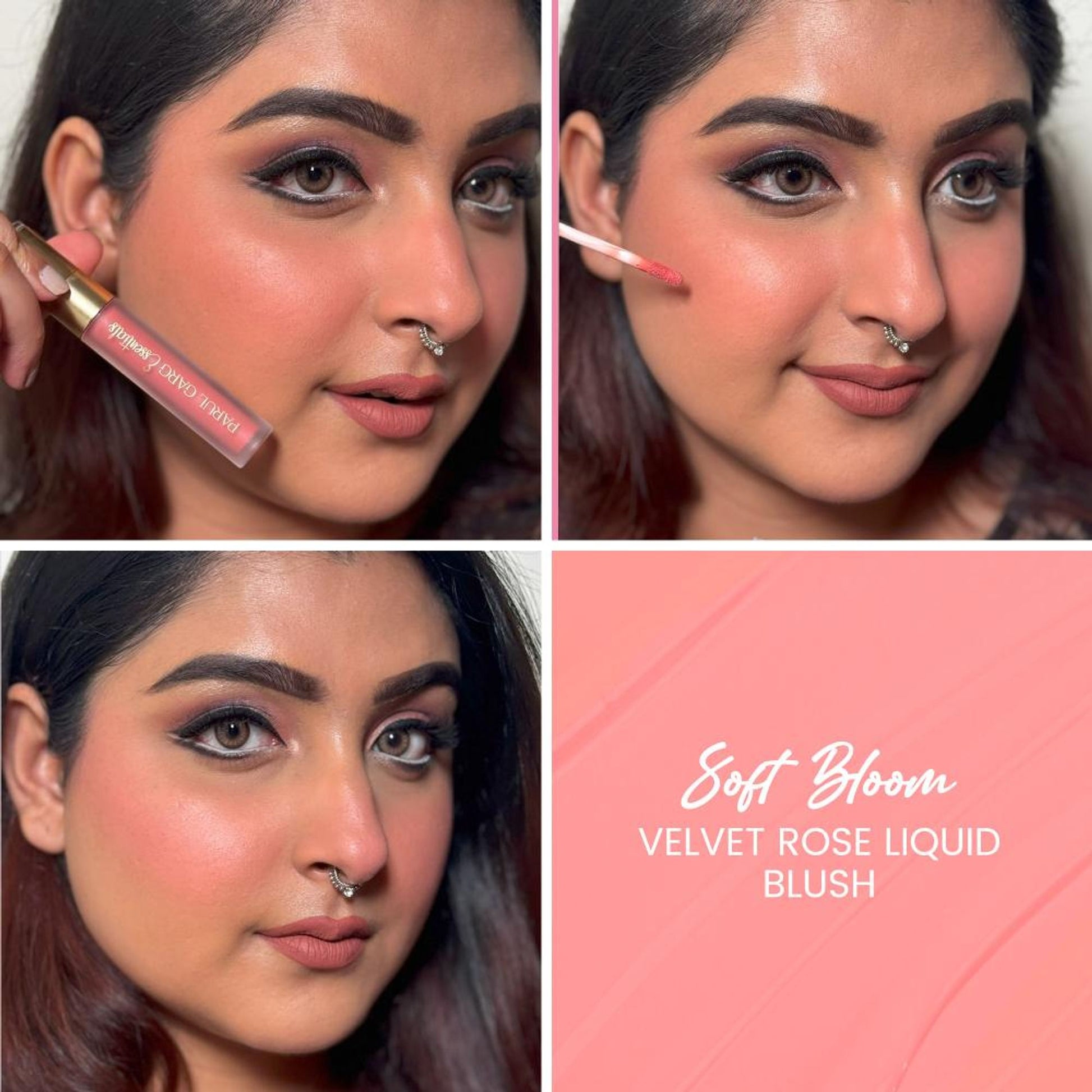 Parul Garg Beauty Velvet Rose Liquid Blush - Soft Bloom