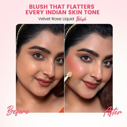 Parul Garg Beauty Velvet Rose Liquid Blush - Soft Bloom