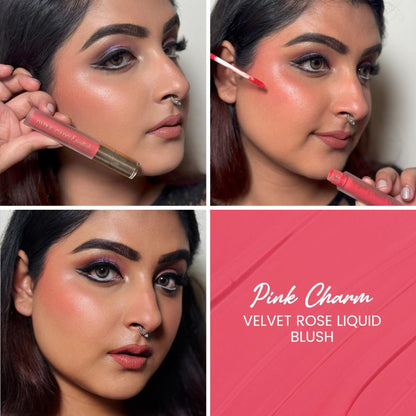 Parul Garg Beauty Velvet Rose Liquid Blush - Pink Charm