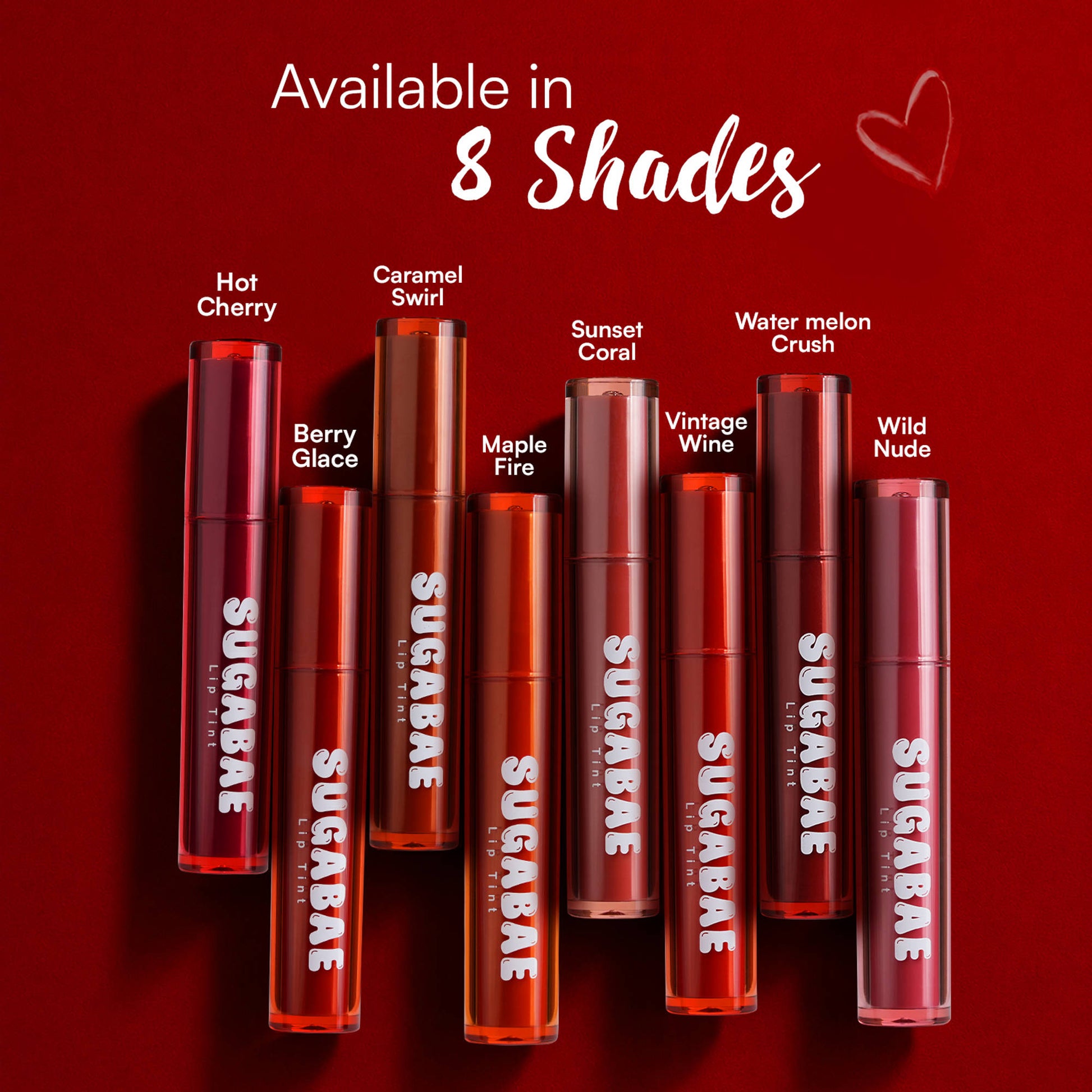 FASHION COLOUR Sugabae Lip Tint - Vintage Wine