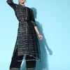Indyancart IE Women Printed Gotta Patti Kurta With Trousers & Dupatta