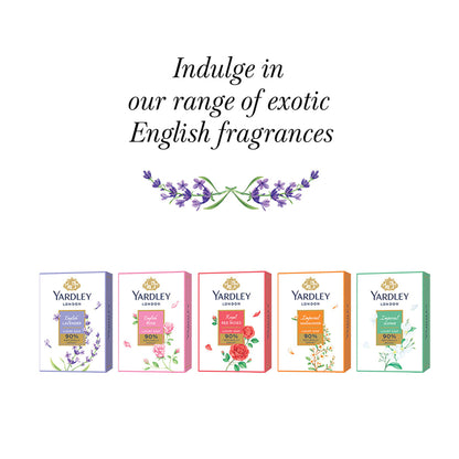 Yardley London English Rose Soap(Pack Of 3) Save RS. 30