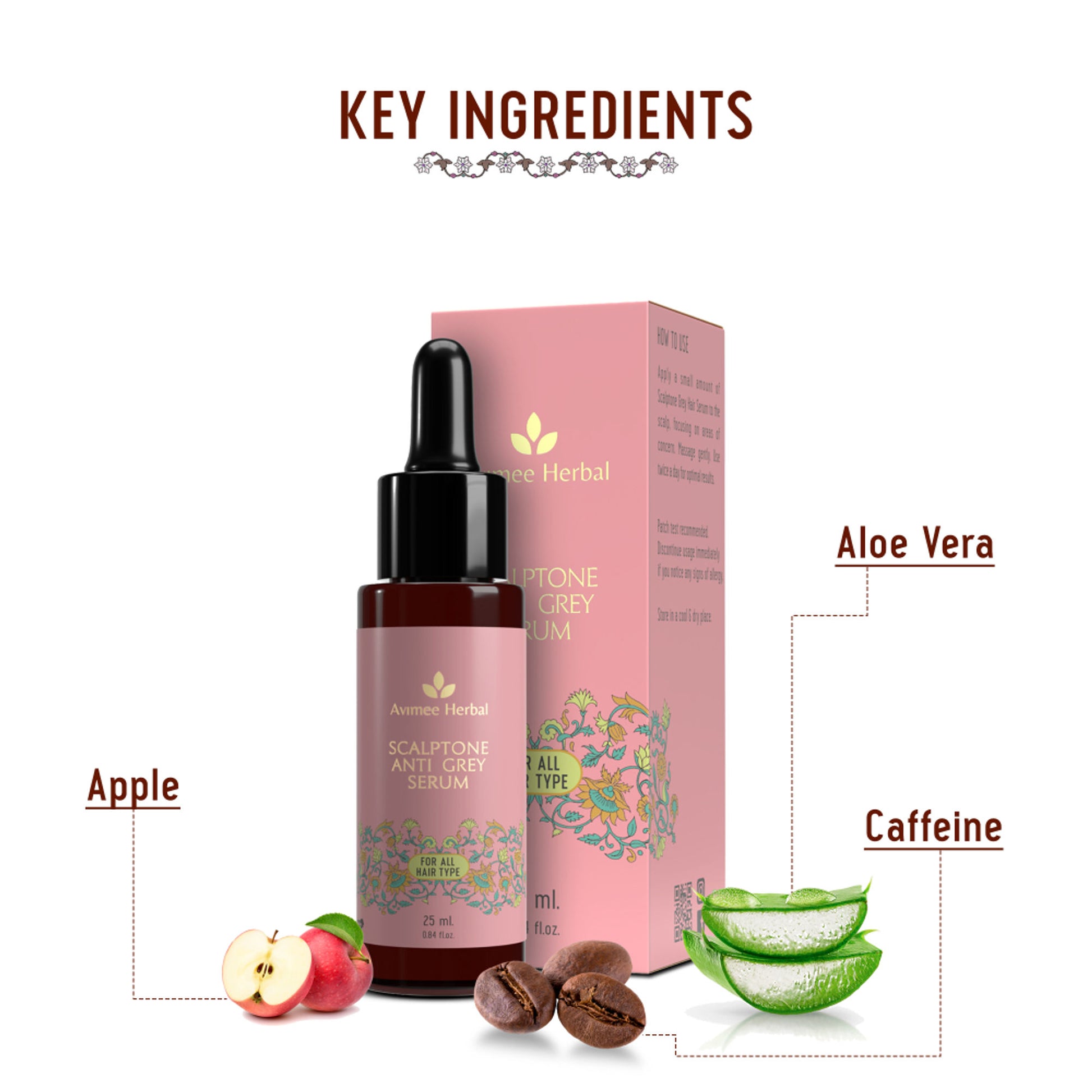 Avimee Herbal Scalptone Anti Grey Serum