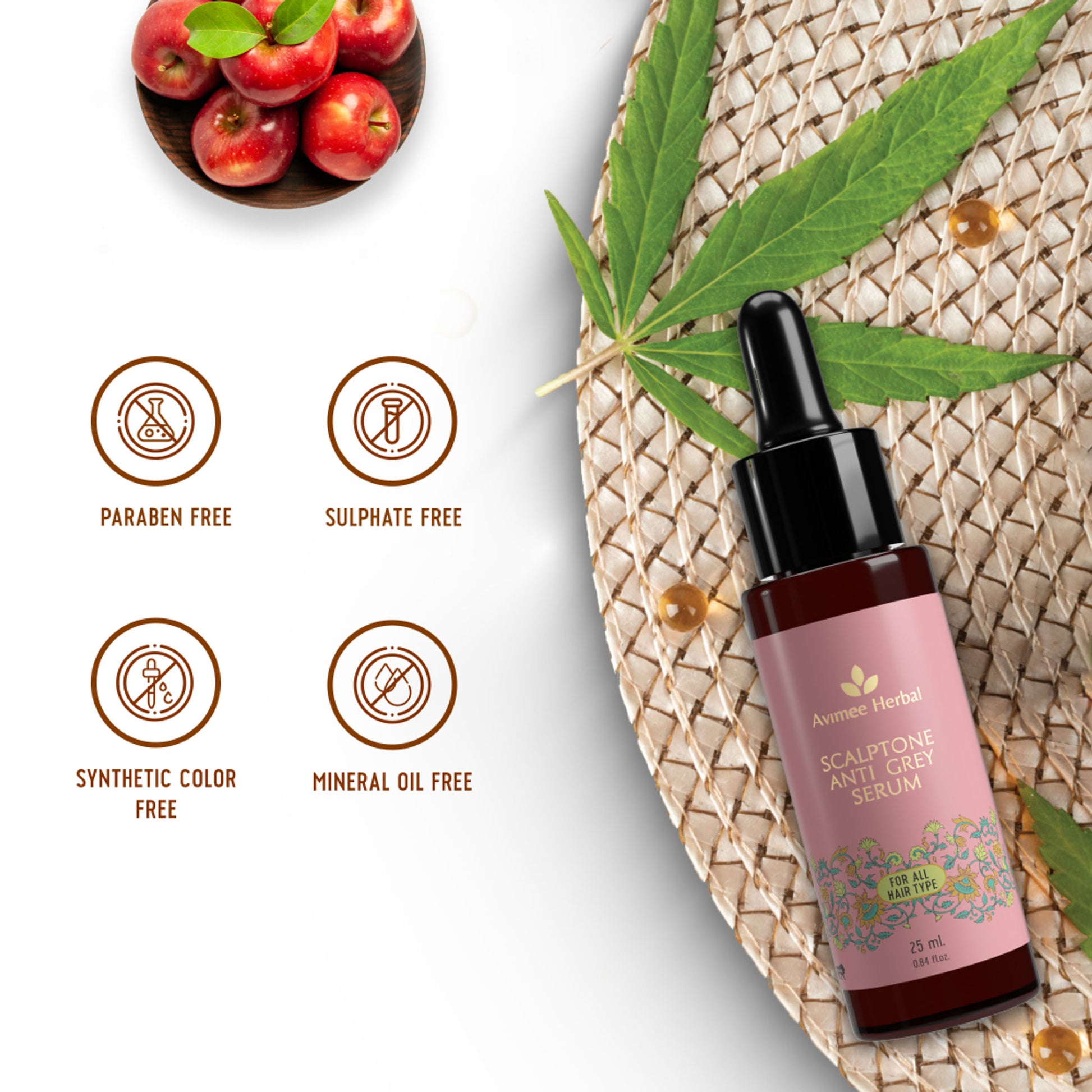 Avimee Herbal Scalptone Anti Grey Serum