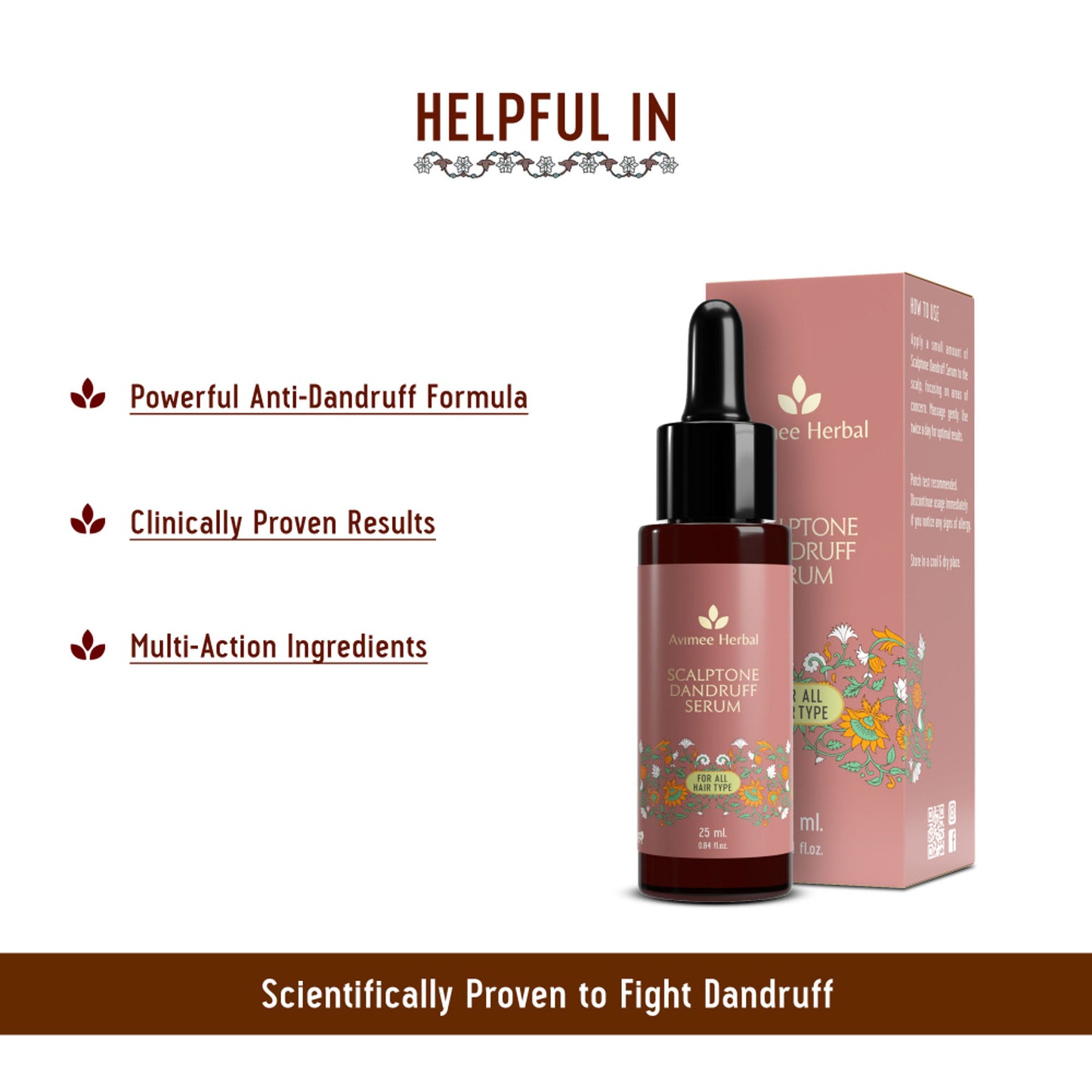 Avimee Herbal Scalptone Anti Dandruff Serum