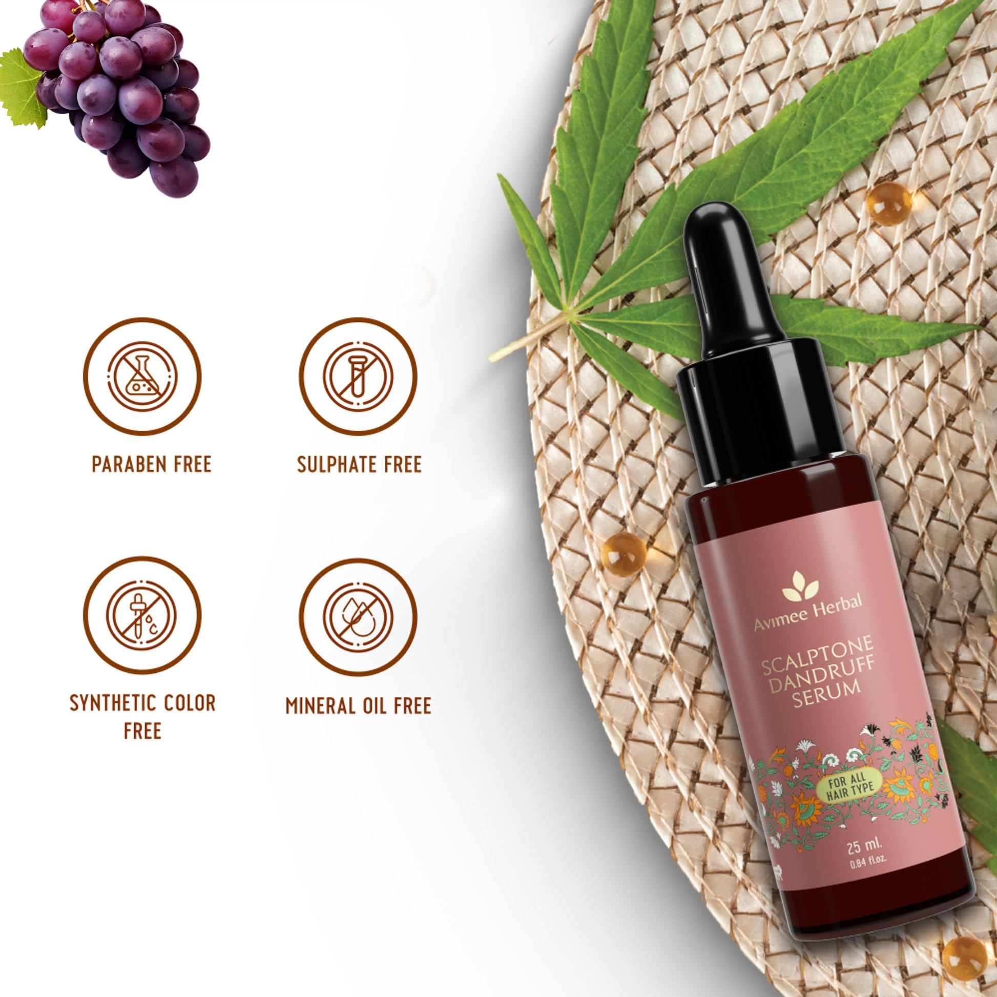 Avimee Herbal Scalptone Anti Dandruff Serum
