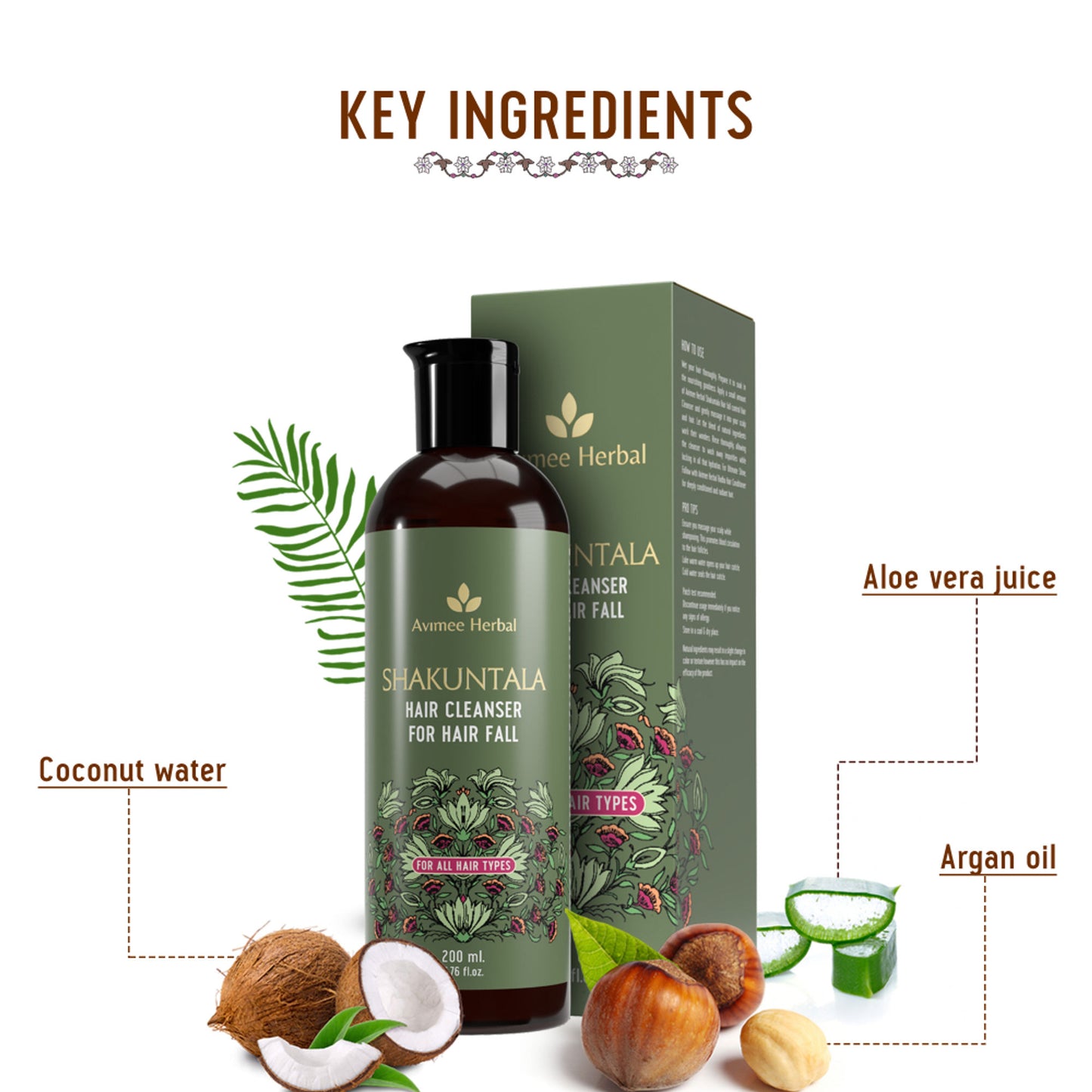 Avimee Herbal Shakuntala Hairfall Control Hair Cleanser