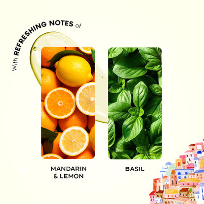 Nykaa Wanderlust Perfume Shower Gel - Hydrating, Relaxing & Cleansing - Summer In Amalfi