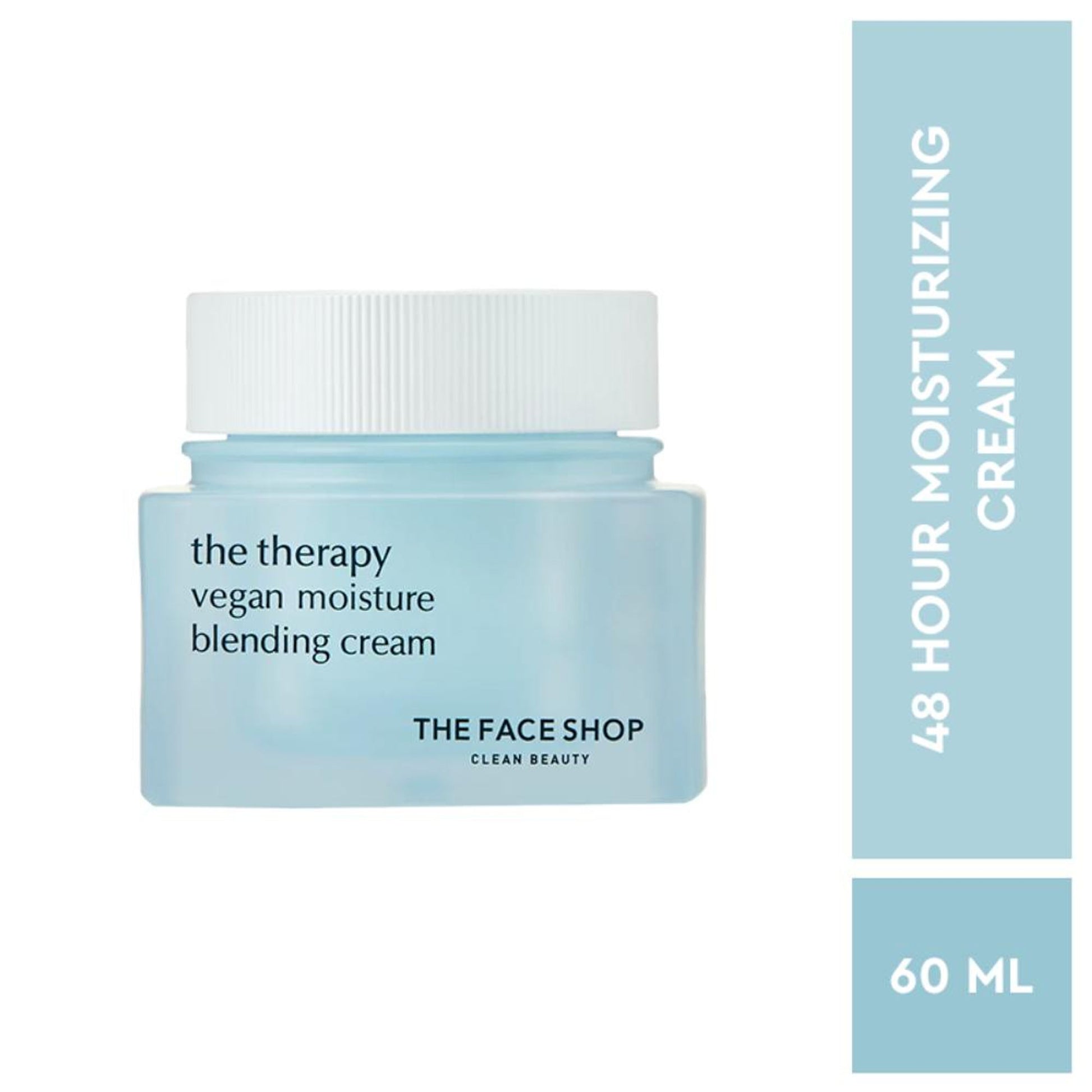 The Face Shop The Therapy Vegan Moisture Blending Cream With Niacinamide, Gives 48Hr Hydration