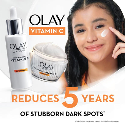 Olay Luminous Niacinamide and Vitamin C Moisturiser