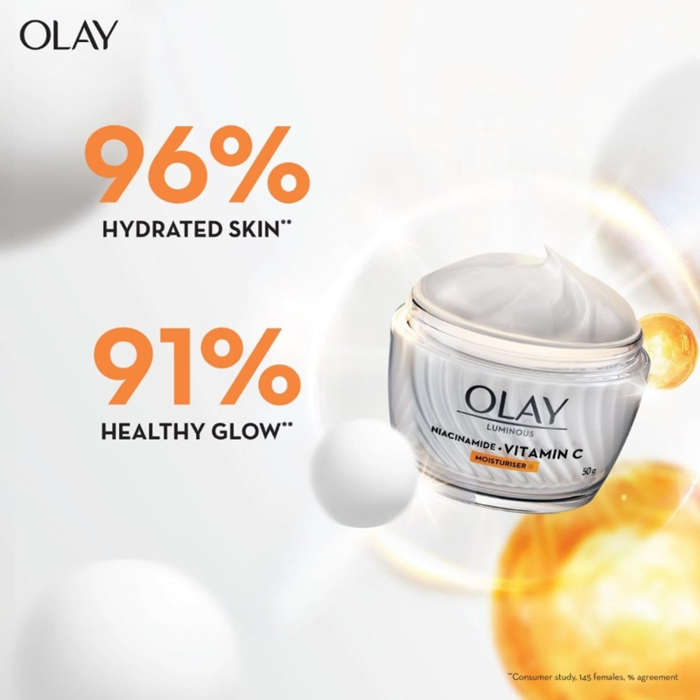 Olay Luminous Niacinamide and Vitamin C Moisturiser