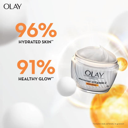 Olay Luminous Niacinamide and Vitamin C Moisturiser