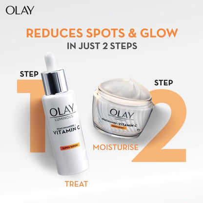 Olay Luminous Niacinamide and Vitamin C Moisturiser