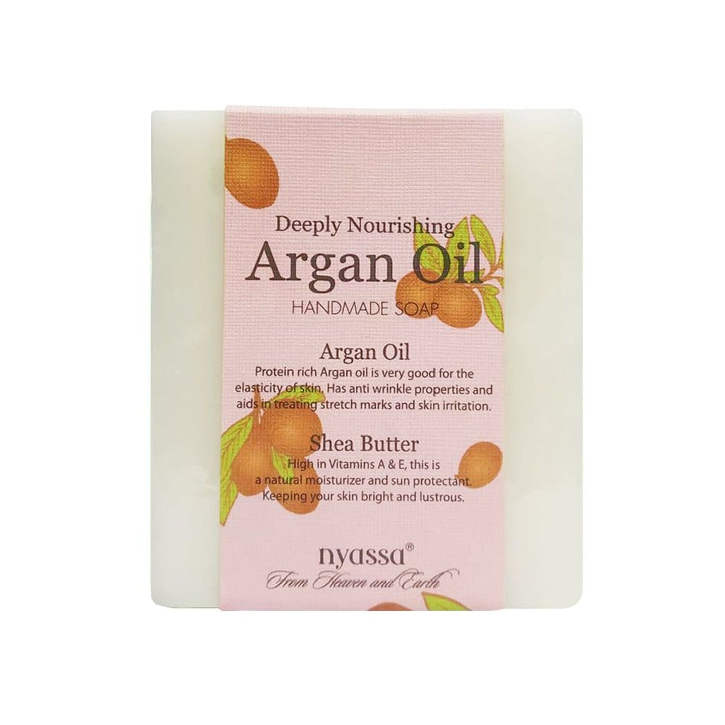 Nyassa Argan Oil Soap | Argan & Shea Butter | Moisturizing, Nourishing, Natural | 150g