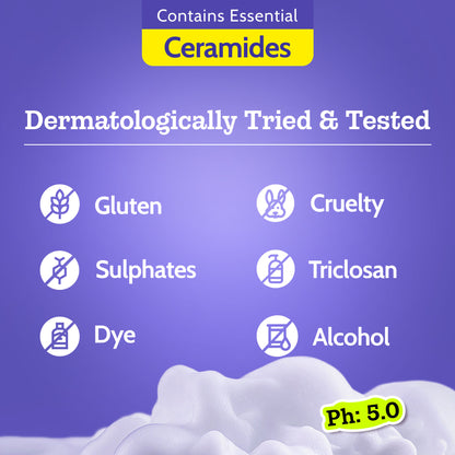 Chemist At Play Exfoliating Body Wash with 4% Lactic Acid, Salicylic Acid & Vit E, Treats Back Acne